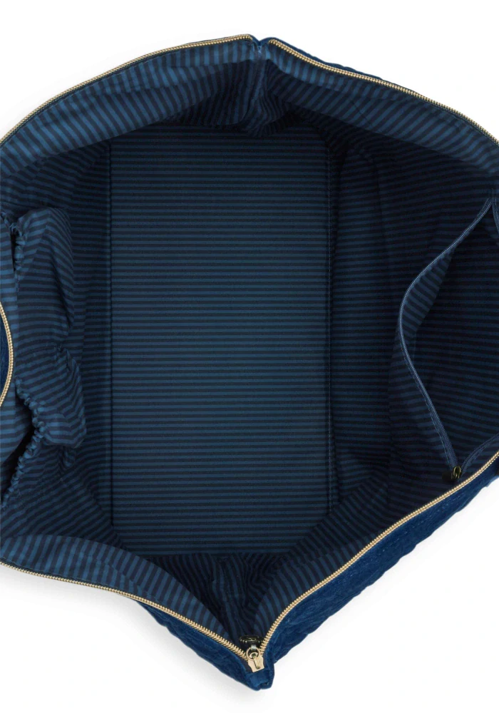 Pip Studio Quiltey Days Plážová taška, modrá