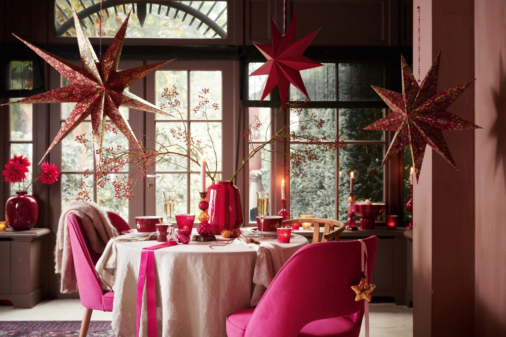 Pip Studio Love Birds hrnek 165ml, tmavě červený