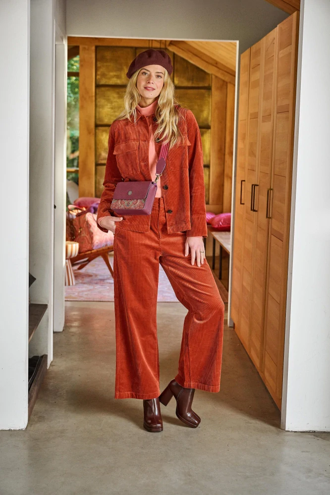 Pip Studio Jabali Fenna malá cross body kabelka, červená