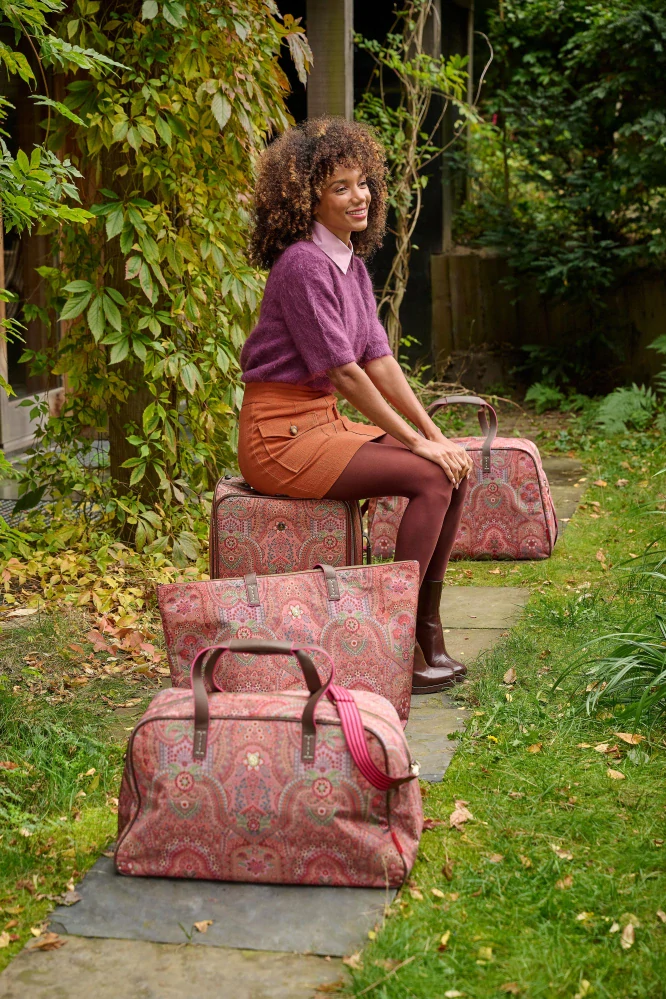 Pip Studio Tovy Jabali střední cestovní taška, červená