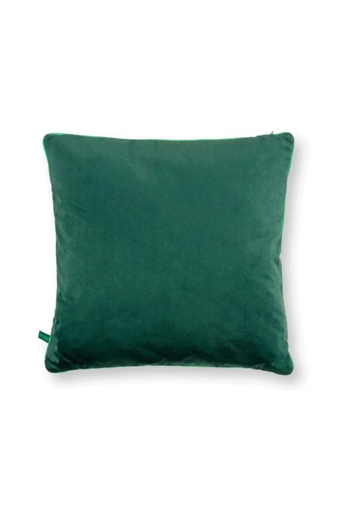 Pip Studio dekorační polštář Quilted Daisy 50x50 cm, zelený