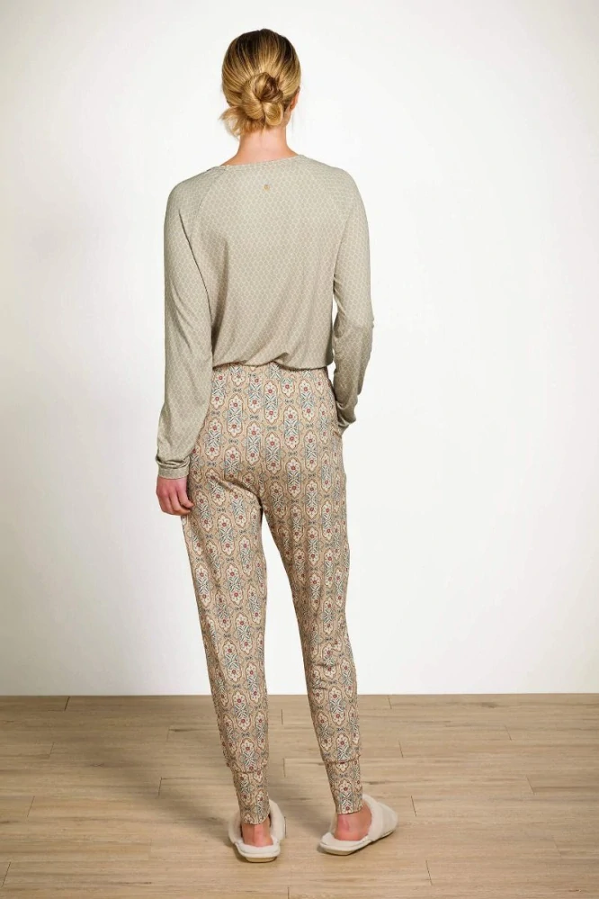 Pip Studio Bobien dámské kalhoty Jabalini, khaki