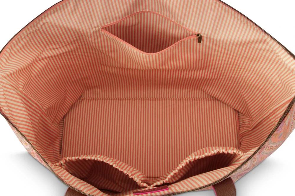 Pip Studio Tilda Ornamento plážová taška, oranžová