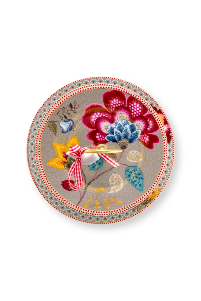 Pip Studio Blooming Tales třípatový etažér, khaki