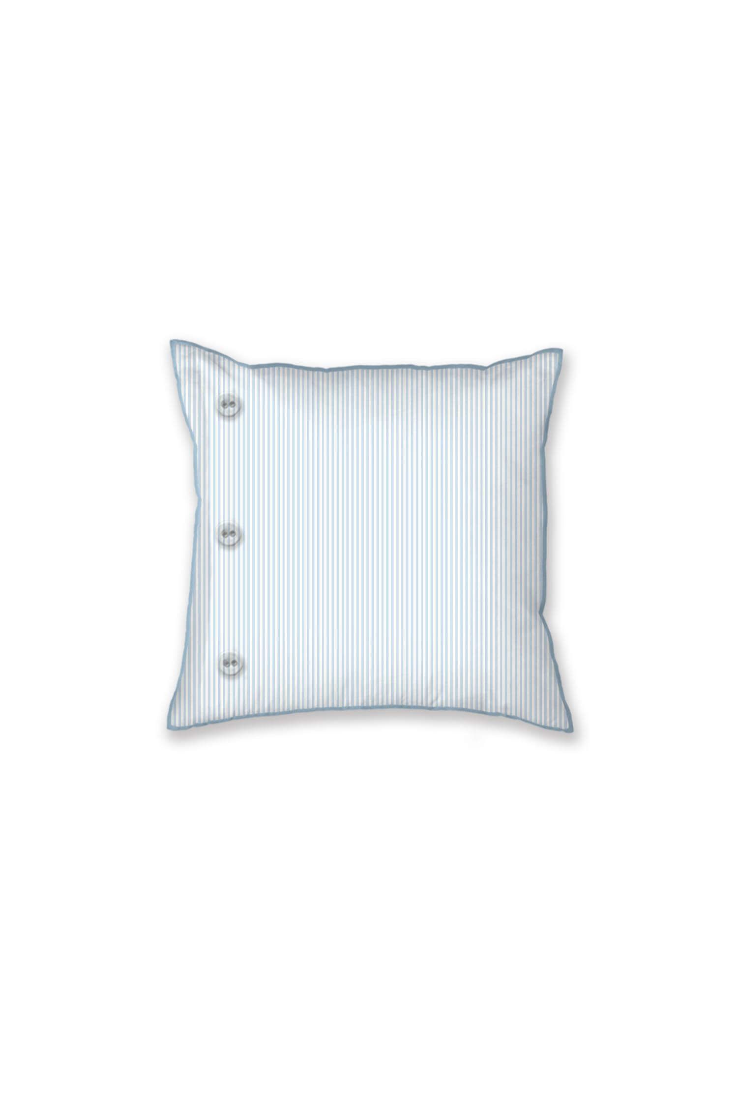 Pip Studio polštář Jaipur Flower 40x40 cm, světle modrý