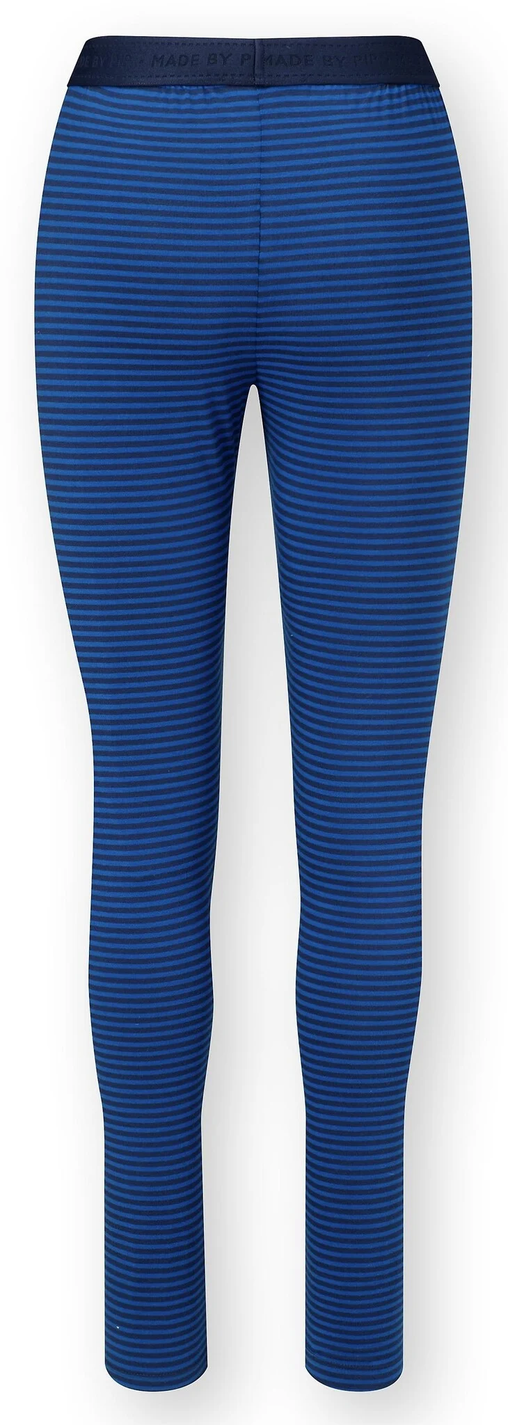Pip Studio Bibi dlouhé kalhoty Little Sumo Stripe, tmavě modré