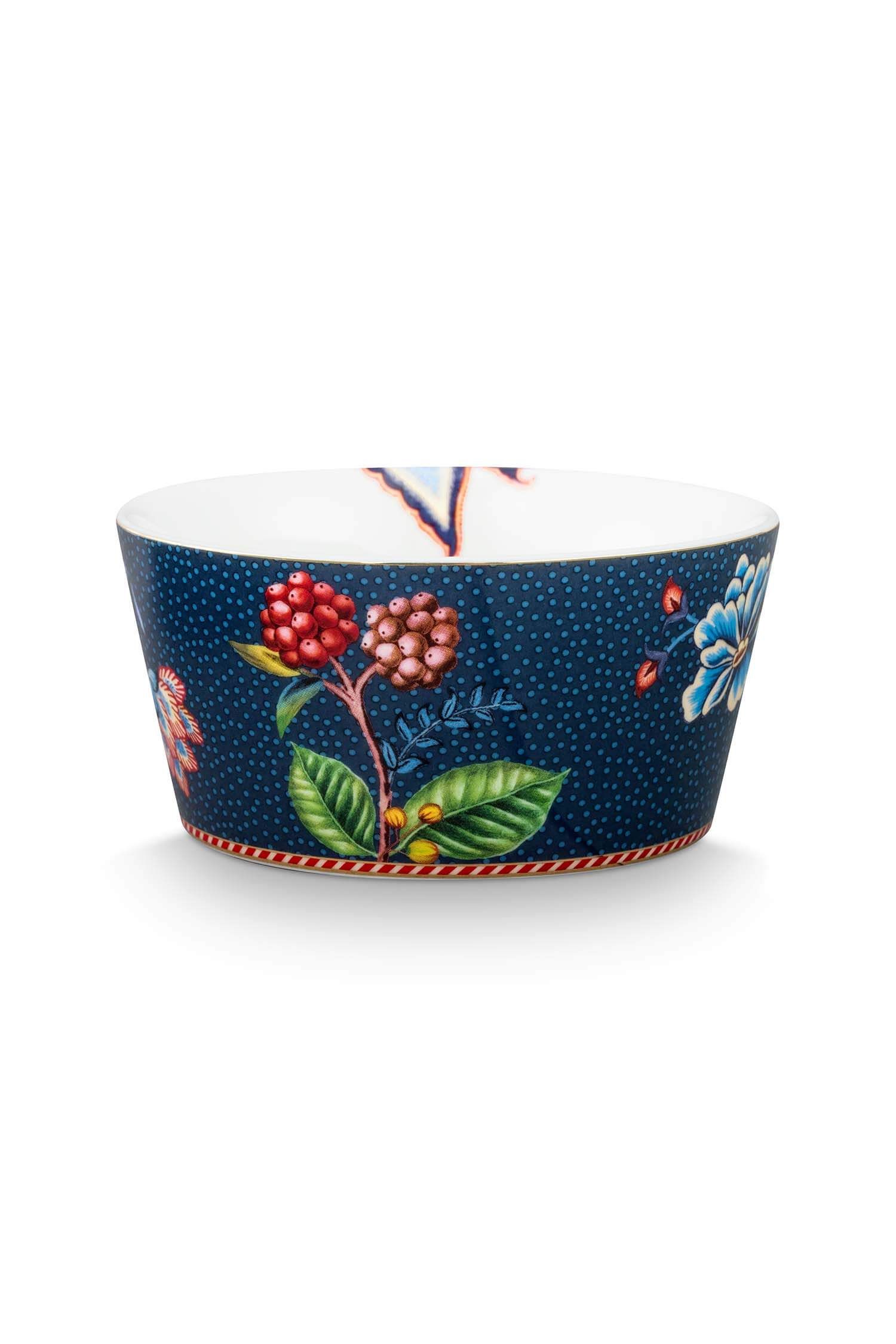 Pip Studio dárkový set misek Oriental Berry Blues Blue 12cm
