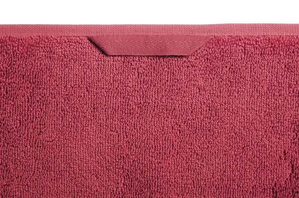 Bavlněné froté ručníky na ruce BH Sheer 30x50 červené sada 2 kusů