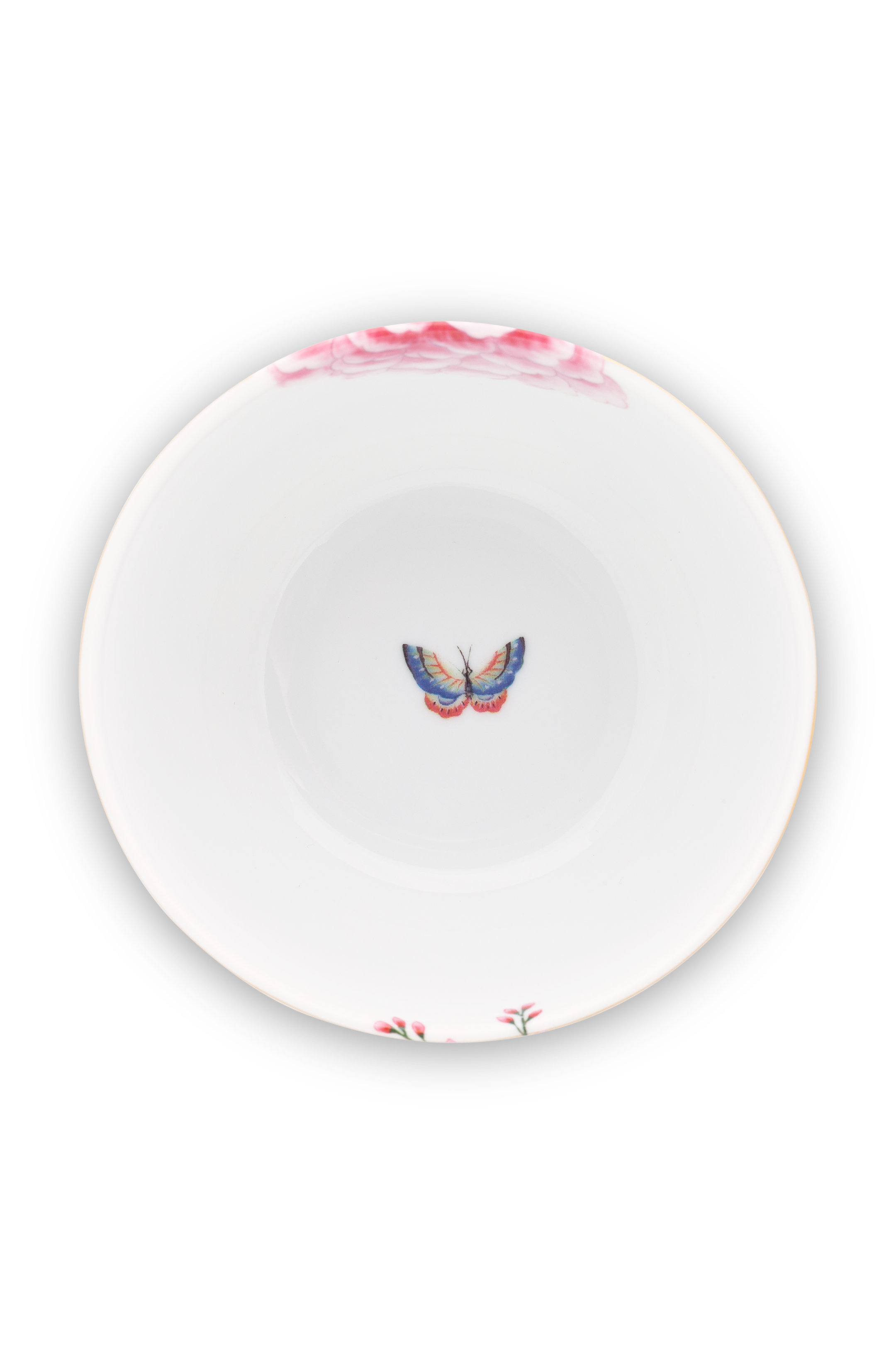 Pip Studio Blushing Birds miska Ø12cm, modrá