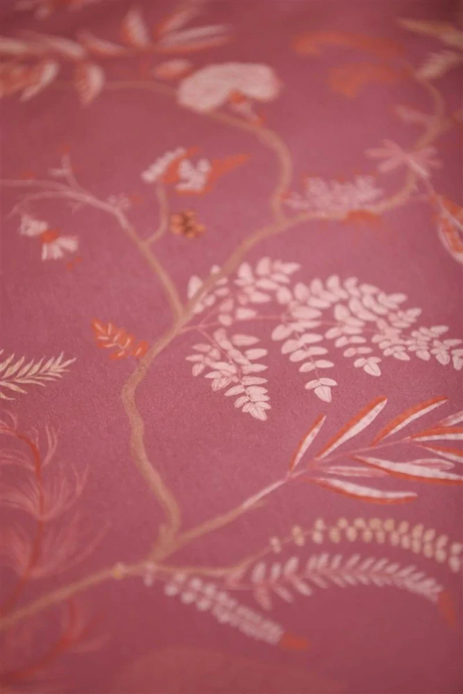 Pip Studio perkálové povlečení Isola růžové 200x200 + 2x 70x90 cm