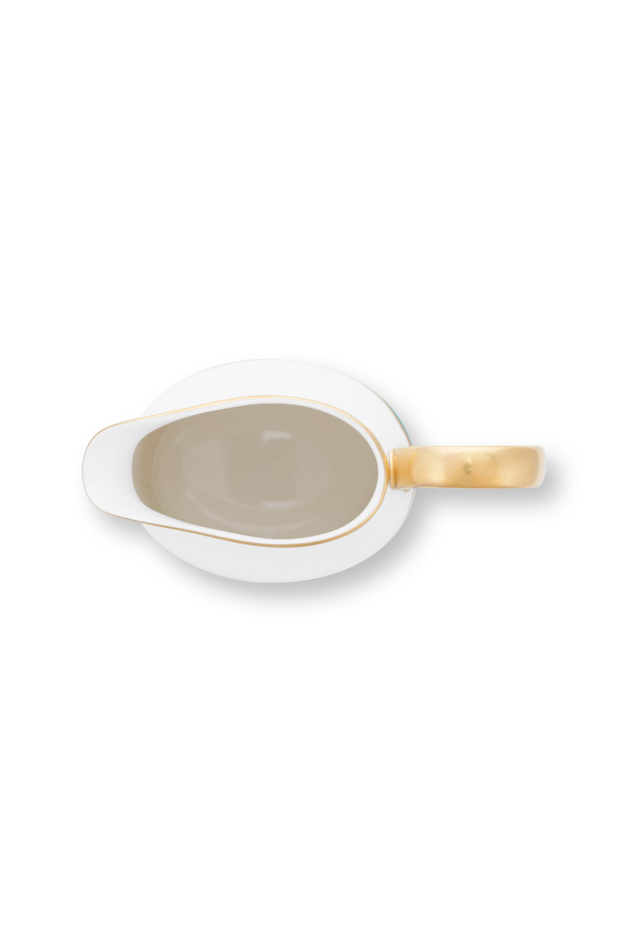 Pip Studio Pip Chique Stripes mlékovka 260ml, růžovo-zelená