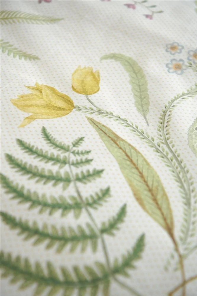 Pip Studio perkálové povlečení Bamboleo bílé 140x200 + 70x90 cm