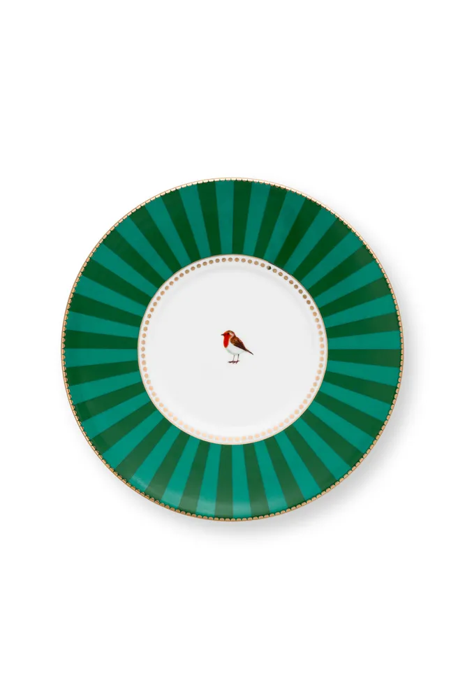 Pip studio Love Birds šálek s podšálek 225ml, zelený