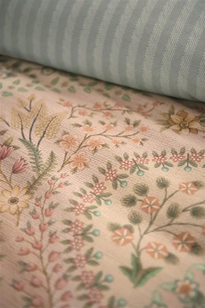 Pip Studio perkálové povlečení Alfombra pískové 140x200 + 70x90 cm