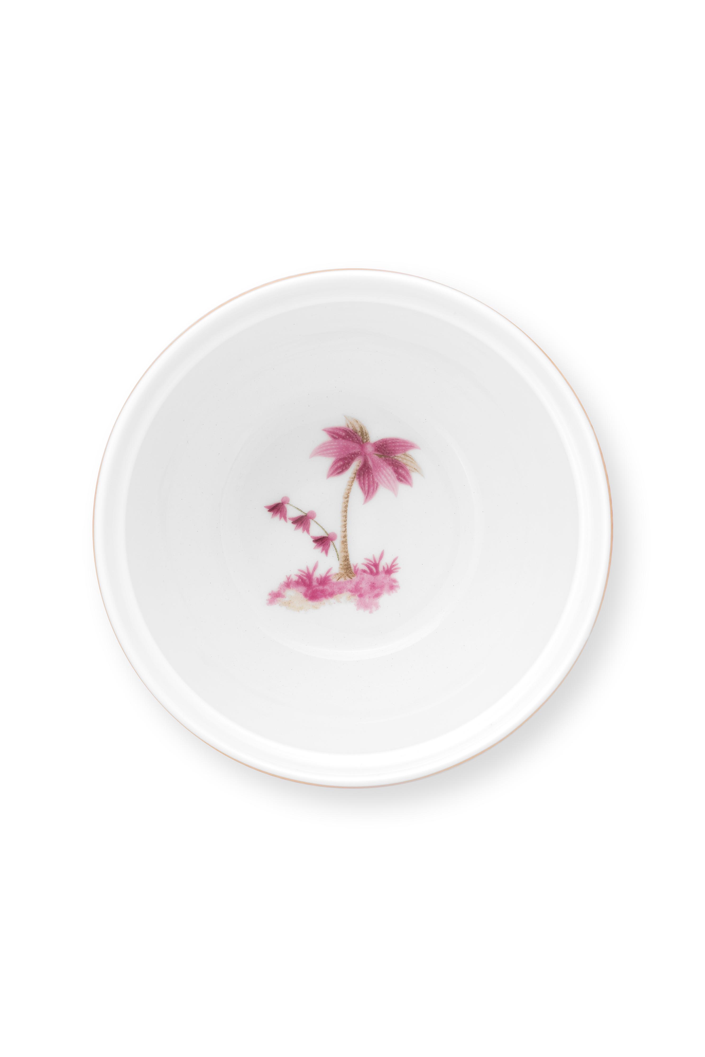 Pip Studio Jolie Dots Gold cukřenka 300ml, růžová