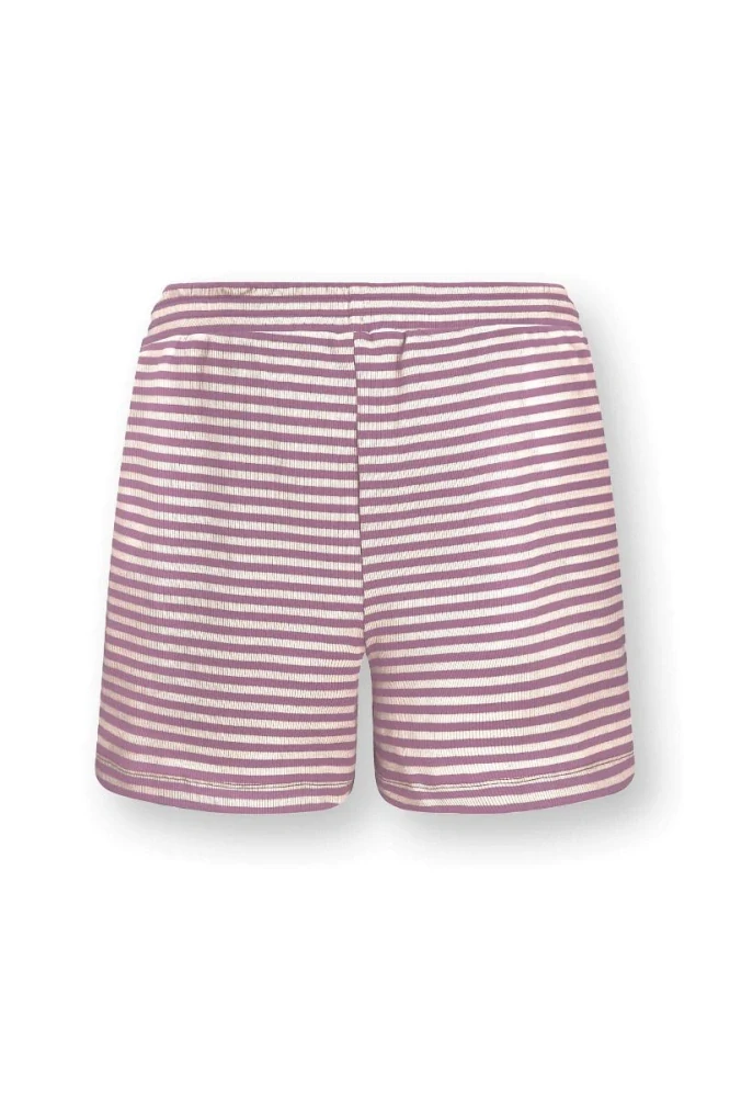 Pip Studio kraťasy Bobi Little Sumo Stripe, lila