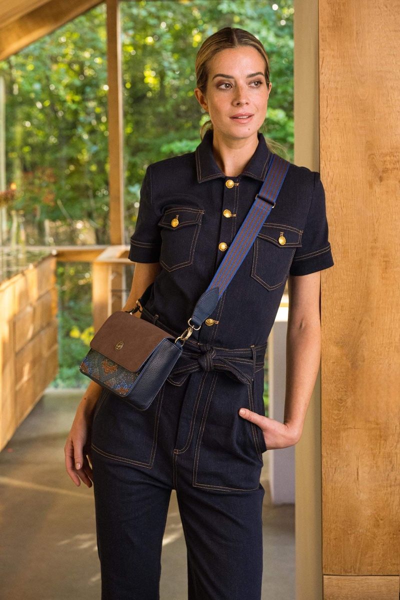 Pip Studio Jabali Fenna malá cross body kabelka, modrá