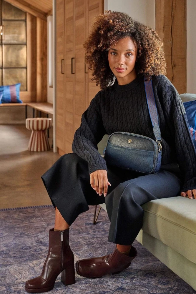 Pip Studio Frida střední cross body kabelka, modrá