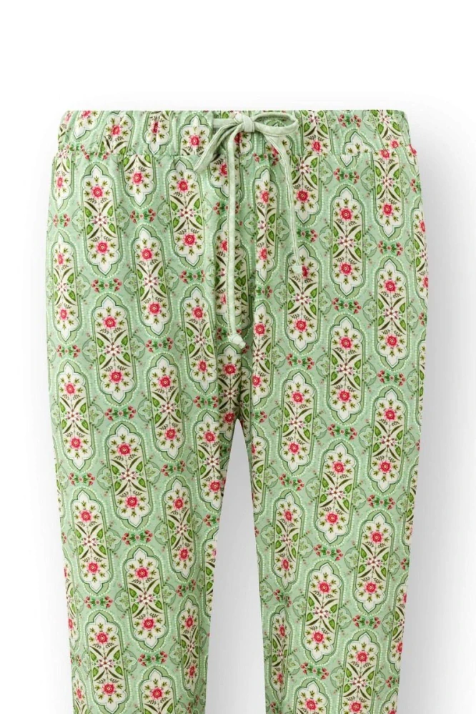 Pip Studio Bobien dámské kalhoty Jabalini světle zelené