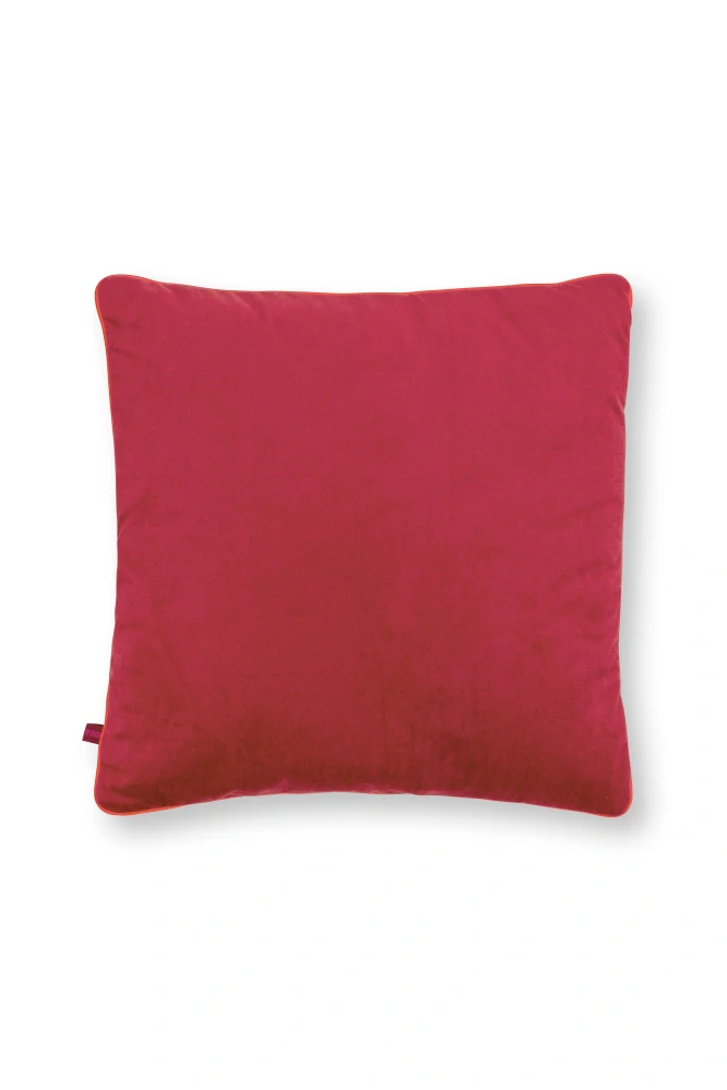 Pip Studio dekorační polštář Quilted Daisy Dreams 50x50 cm, červený