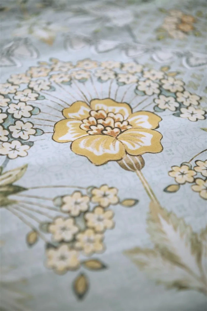 Pip Studio perkálové povlečení Saluti Grandi Light Blue 140x200 + 70x90 cm, světle modré