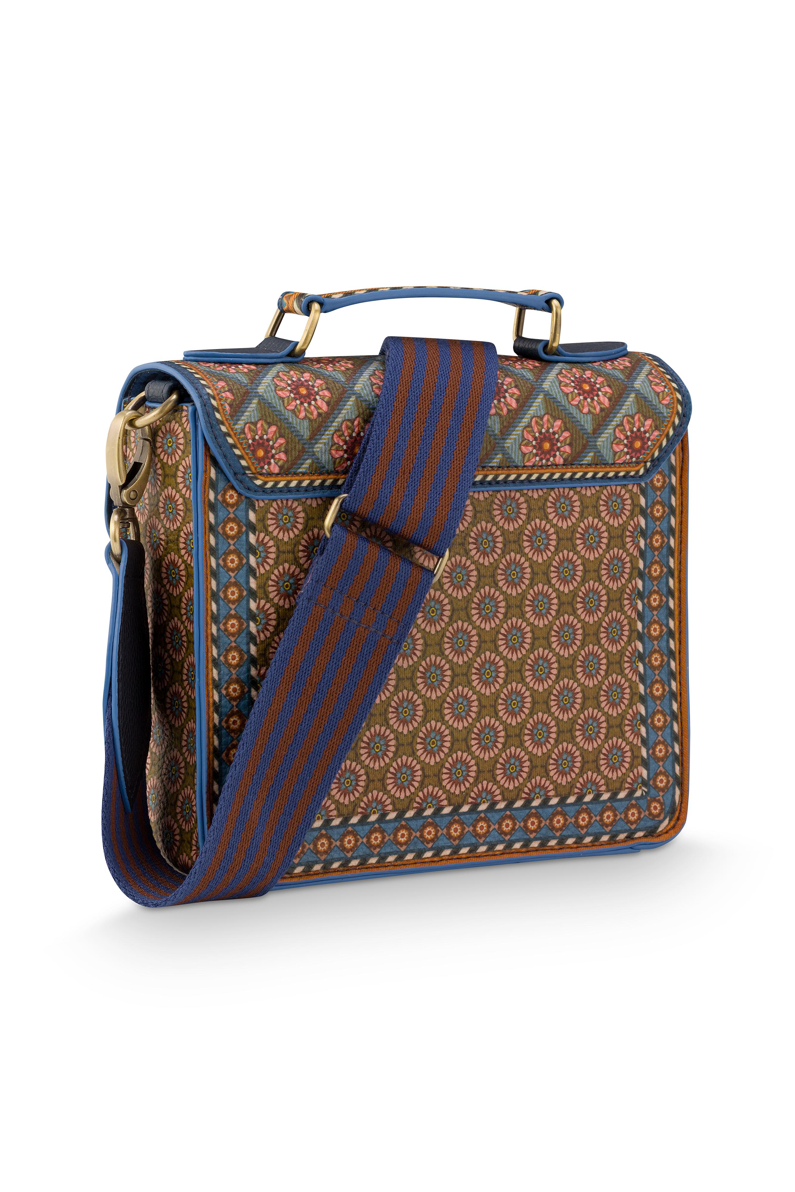 Pip Studio Frances Imani malá cross body kabelka, modrá