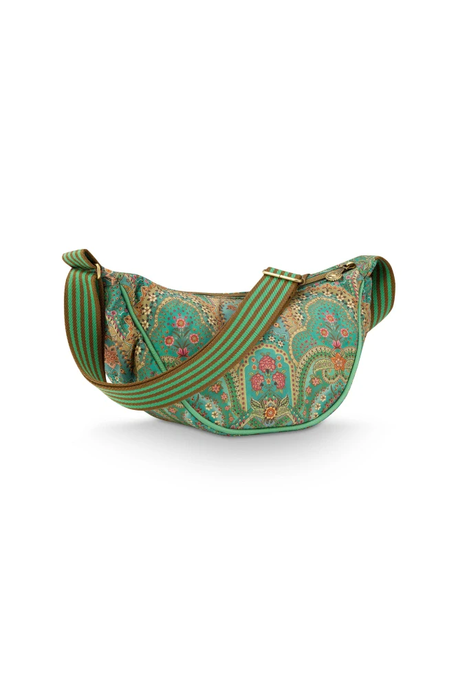 Pip Studio Freya Half Moon Cross Body Jabali kabelka, zelená