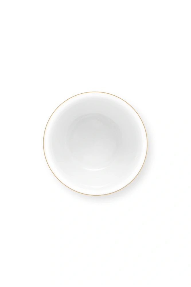 Pip Studio Blooming Tales sada 4 ks porcelánových kalíšků, modrá