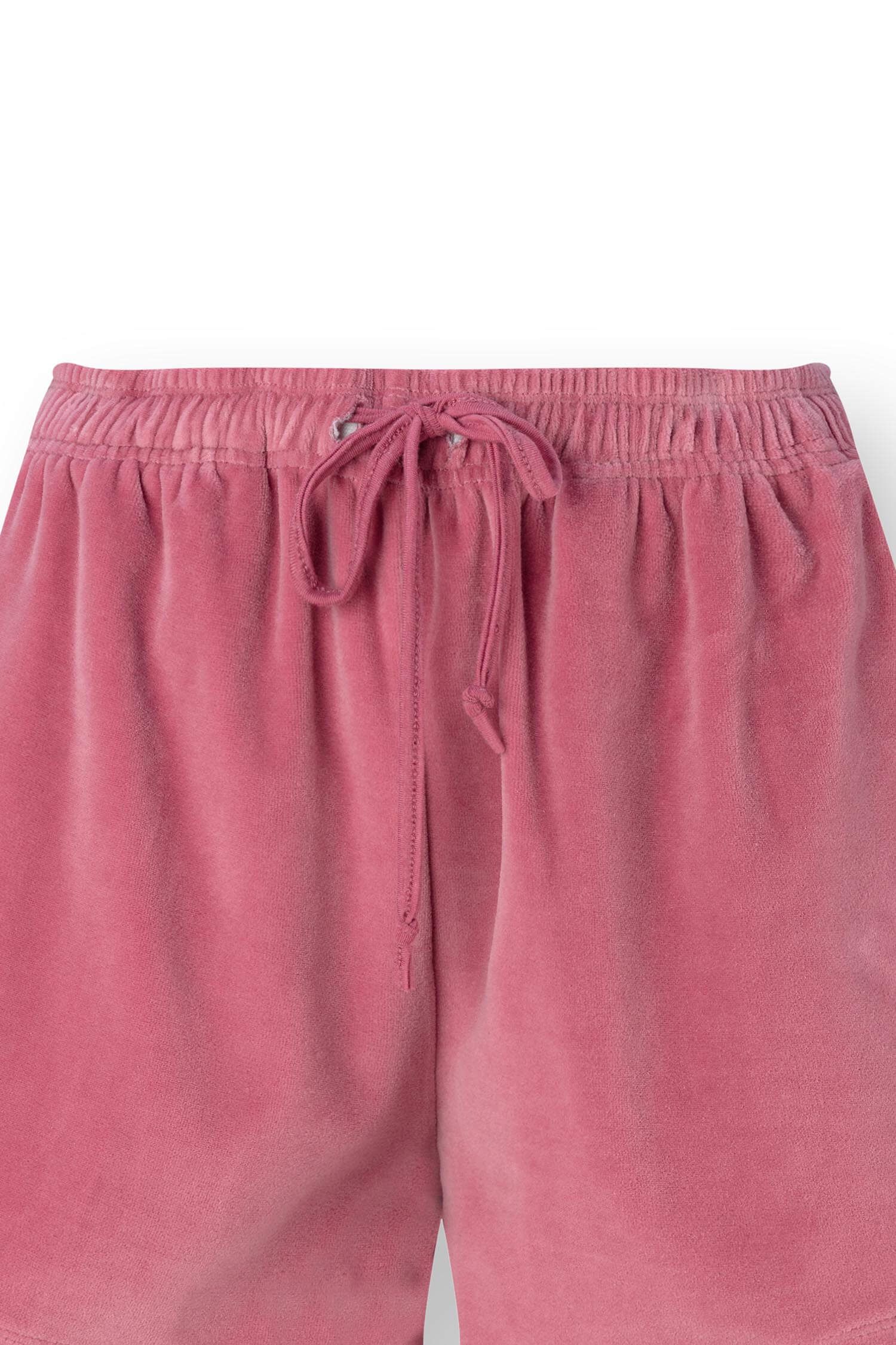 Pip Studio Bisou kraťasy Velvet, růžové