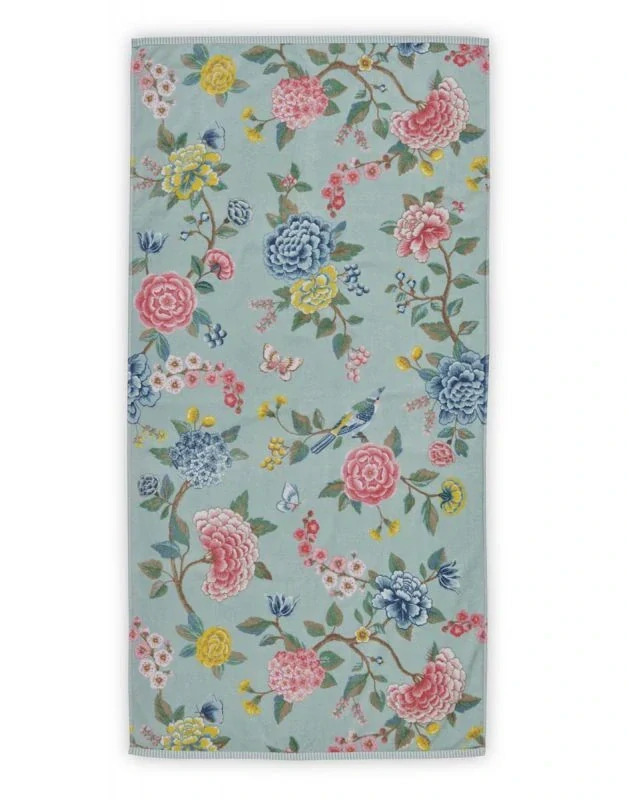 Pip Studio Good Evening bavlněný froté ručník modrý 55x100 cm