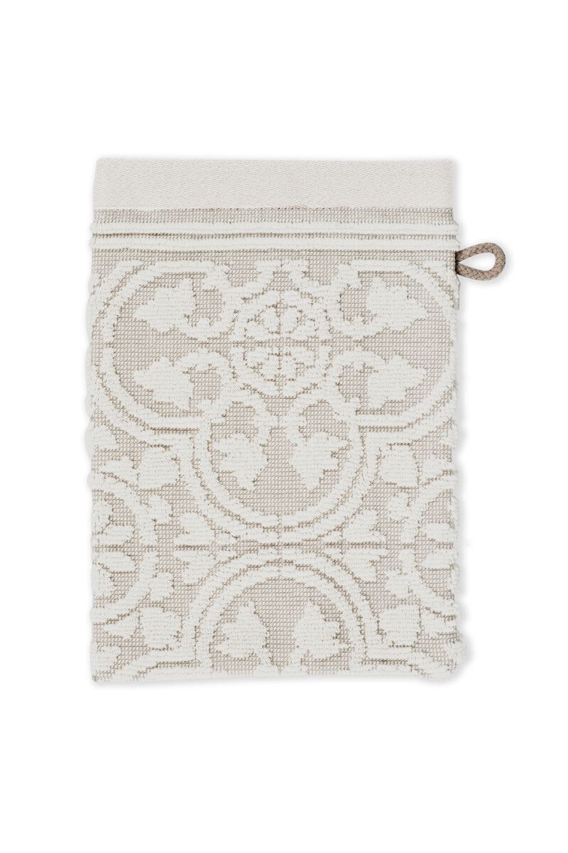 Pip Studio Tile de Pip bavlněný froté ručník khaki 55x100 cm