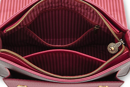 Pip Studio II Ricamo Cross Body kabelka - tmavě červená