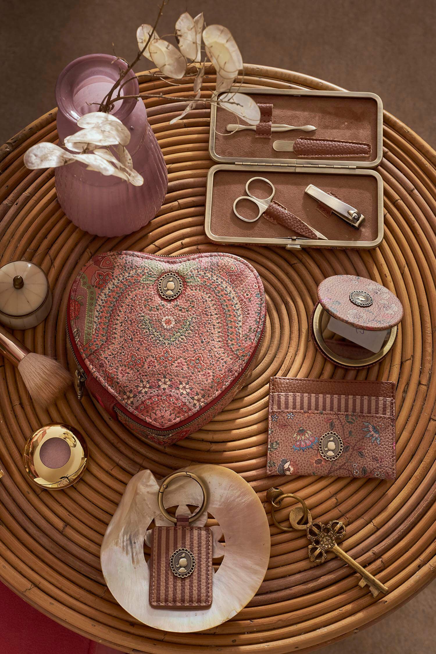 Pip Studio šperkovnice Carmel Jabali - červený