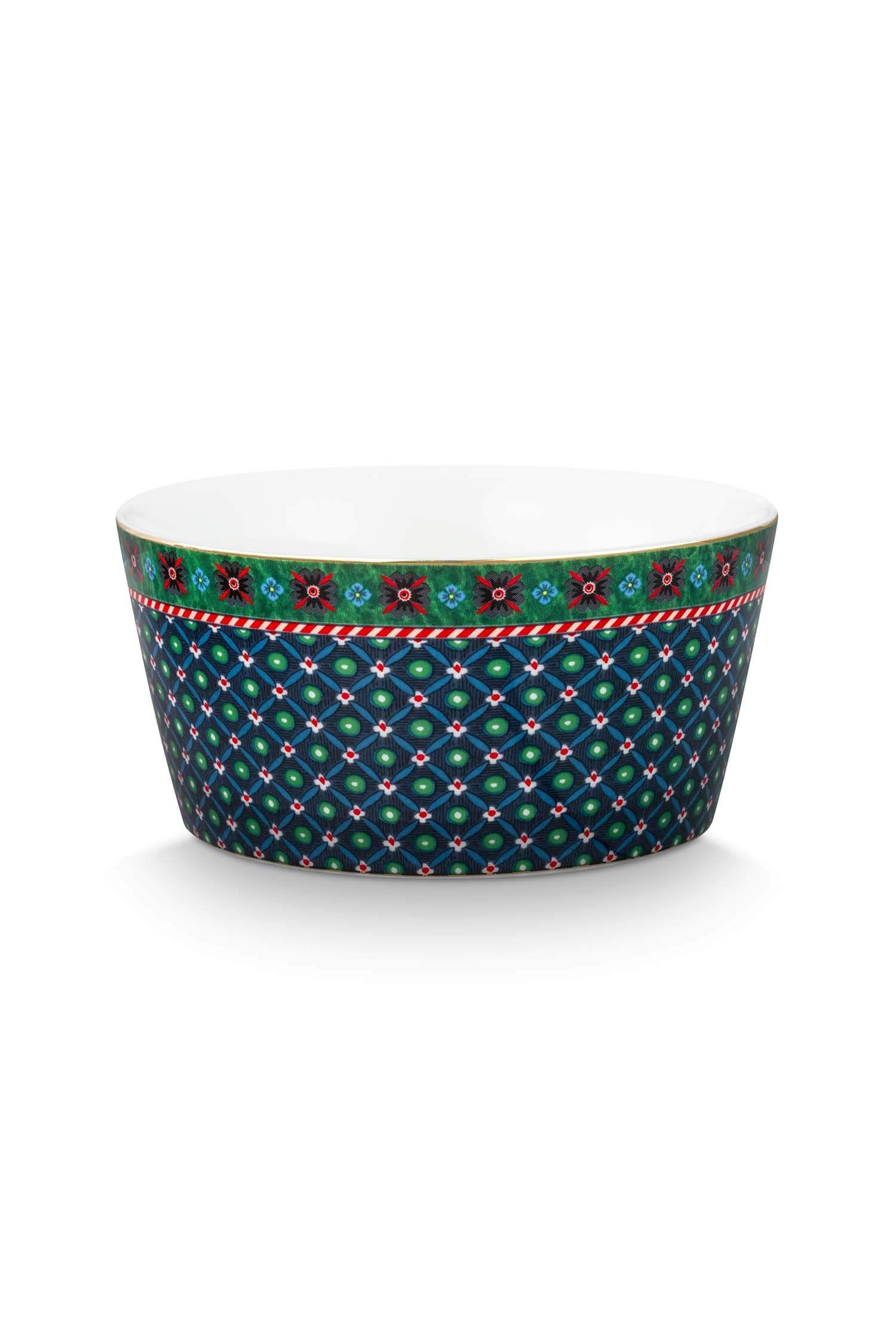 Pip Studio dárkový set misek Oriental Berry Blues Blue 12cm