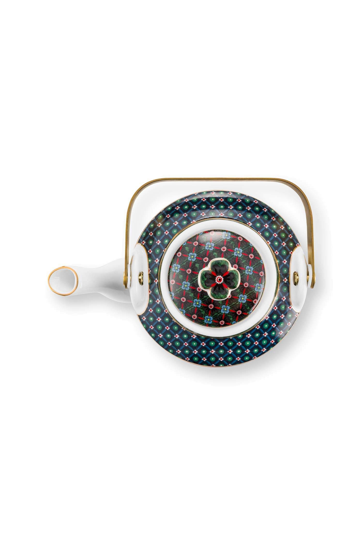 Pip Studio čajová konvice 1 l v dárkovém balení Oriental Berry Blues Blue