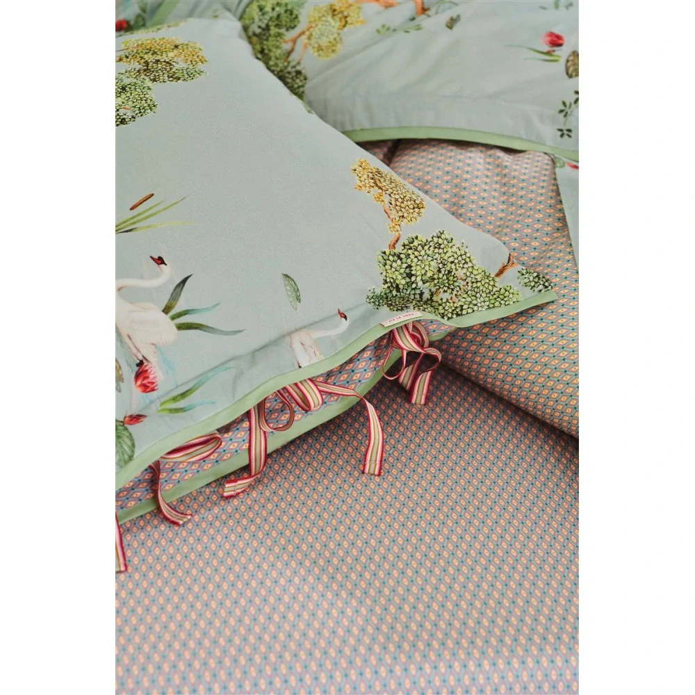 Pip Studio perkálové povlečení Little Swan  200x200 + 2x 70x90