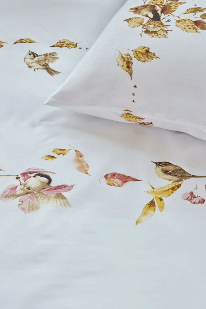 Marjolein Bastin povlečení Autumn scenes multi 140x200 + 70x90, 100% bavlna, bílé