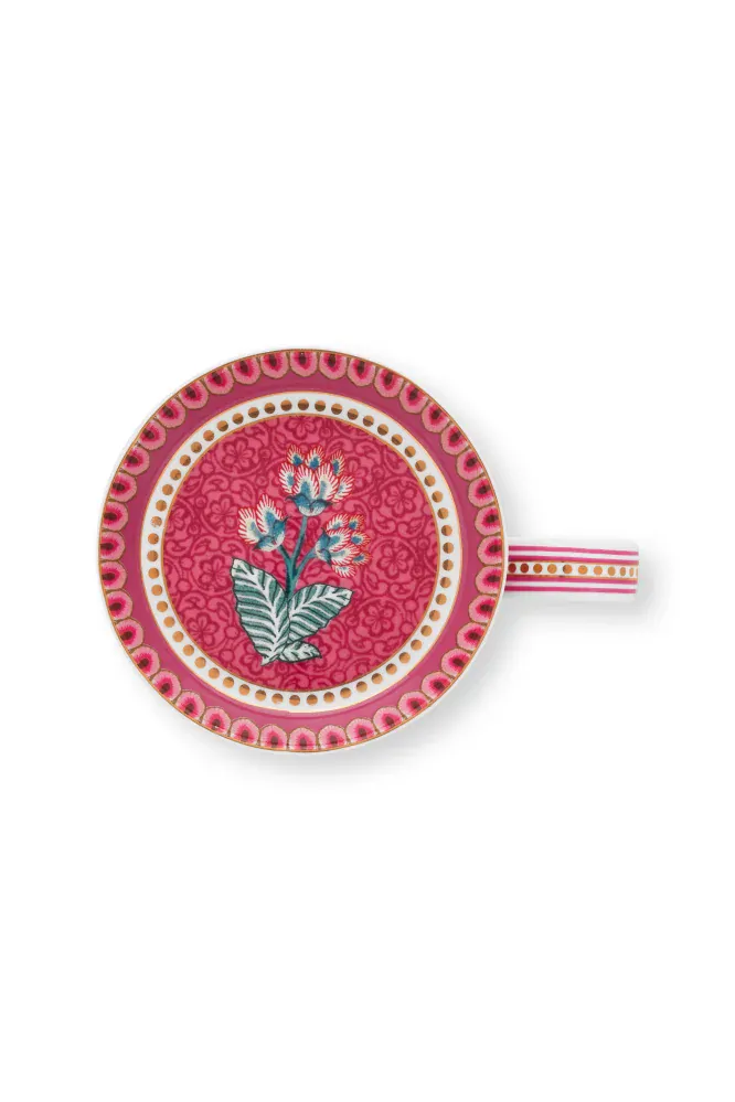 Pip Studio Flower Festival sada na čaj, růžová