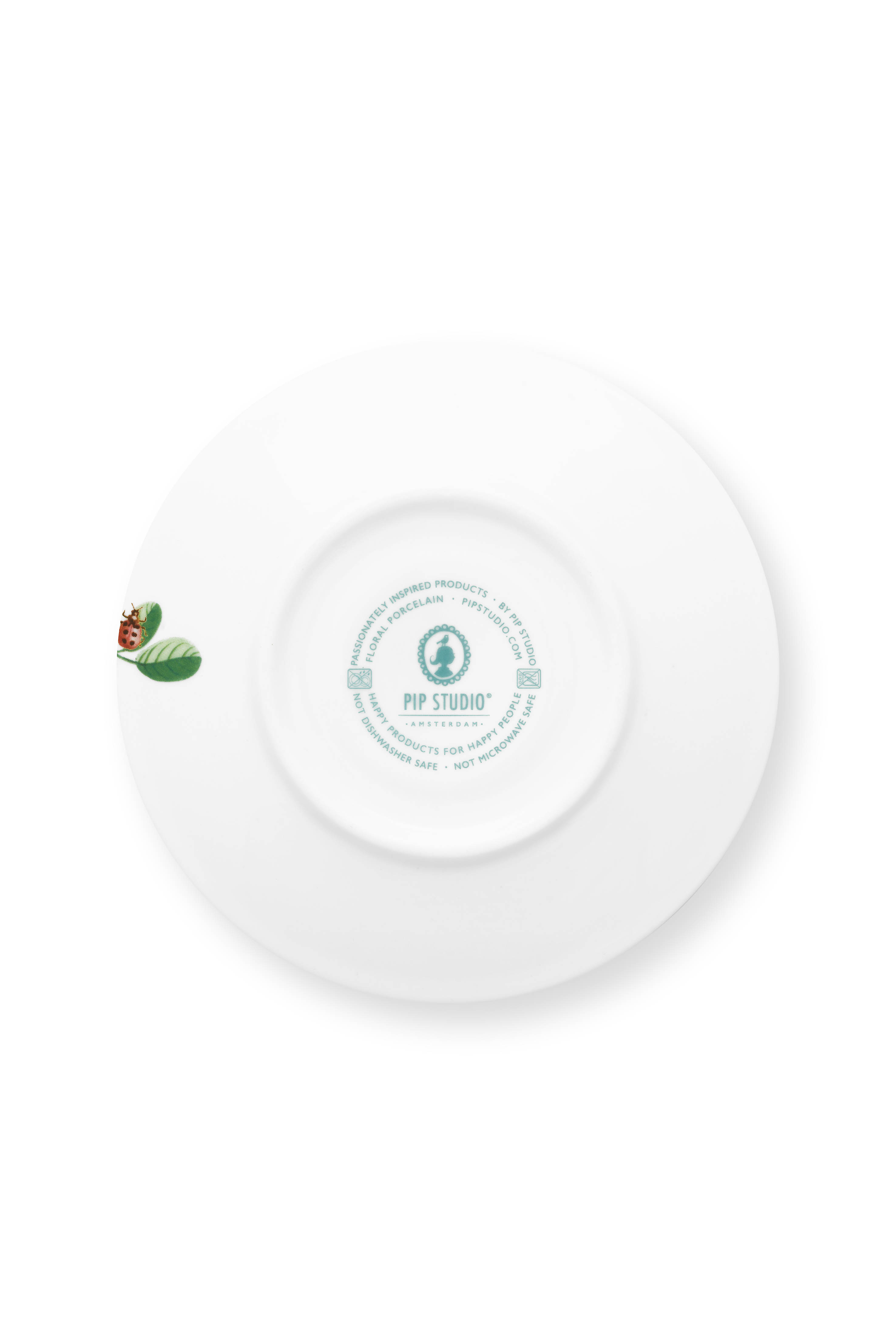 Pip Studio La Majorelle sada 2ks espresso šálků s podšálky 100ml, žlutá