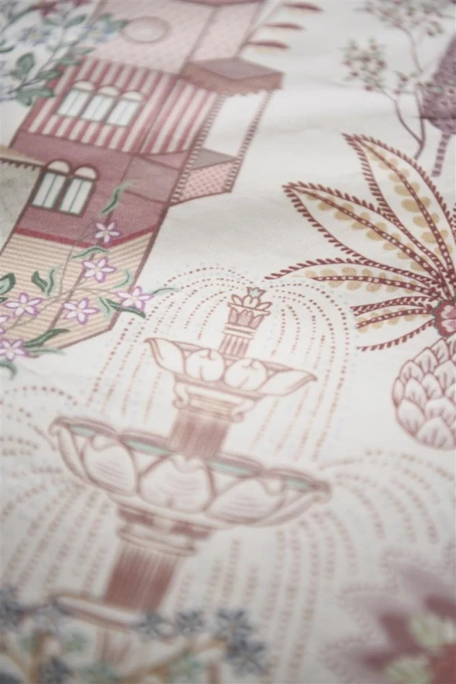 Pip Studio perkálové povlečení Casa di Pip bílé 140x200 + 70x90 cm