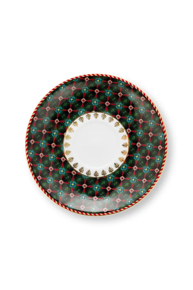 Pip Studio Berry Blues sada 2ks šálků s podšálky 100ml, modré