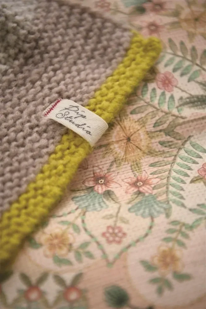 Pip Studio perkálové povlečení Alfombra pískové 140x200 + 70x90 cm