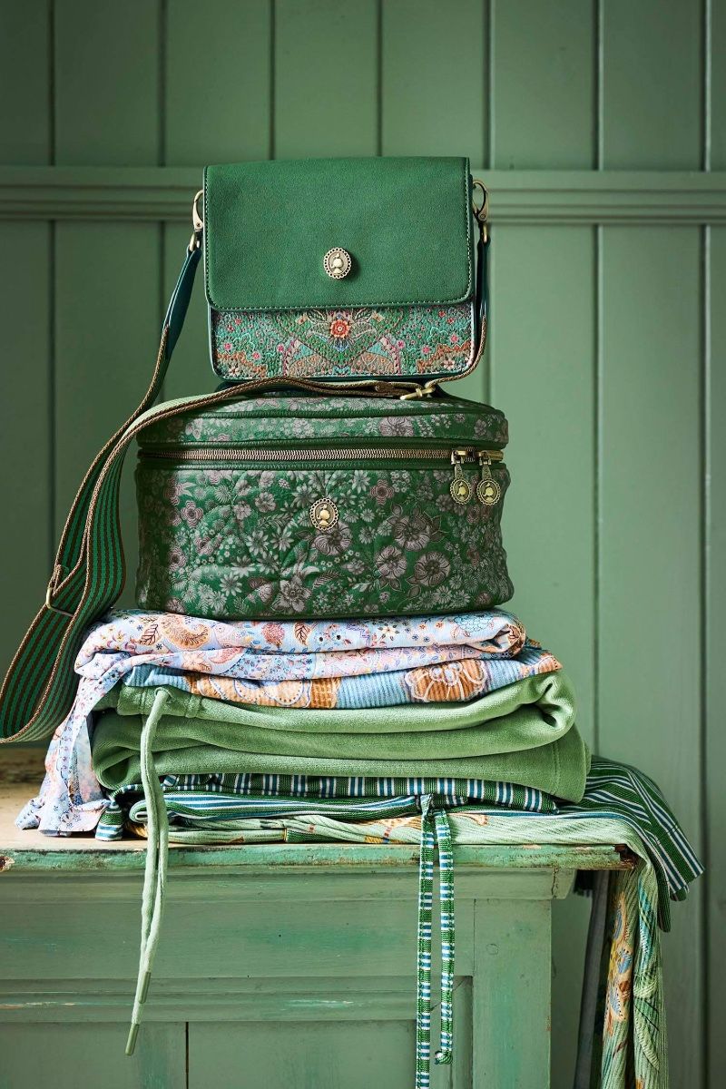 Pip Studio Jabali Fenna malá cross body kabelka, zelená