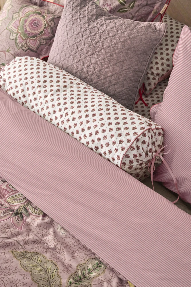 Pip Studio perkálové povlečení Mumbai Morning růžové 140x200 + 70x90 cm