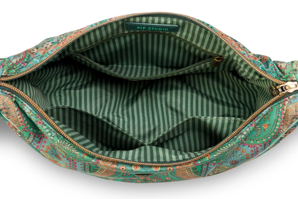 Pip Studio Freya Half Moon Cross Body Jabali kabelka, zelená