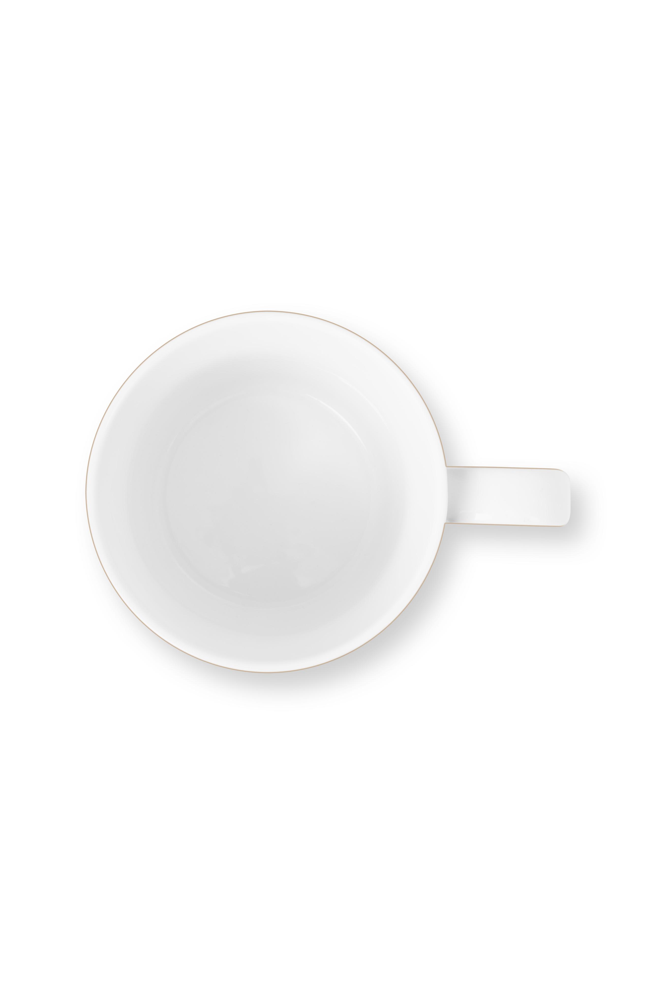 Pip Studio Love Birds sada 2 ks hrnků 225 ml, zelená