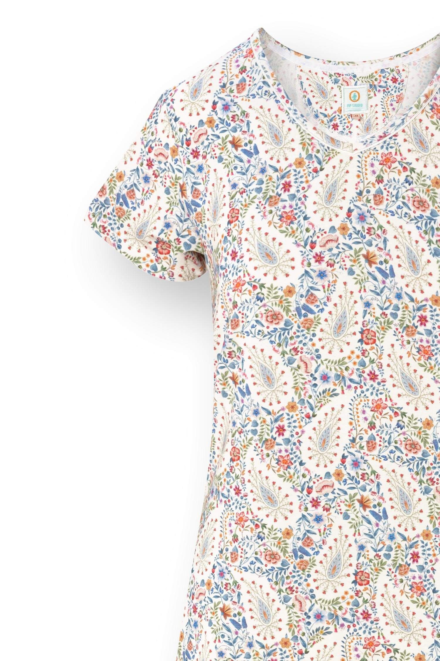 Pip Studio Djoy noční košile Kairi Bloom, modrá