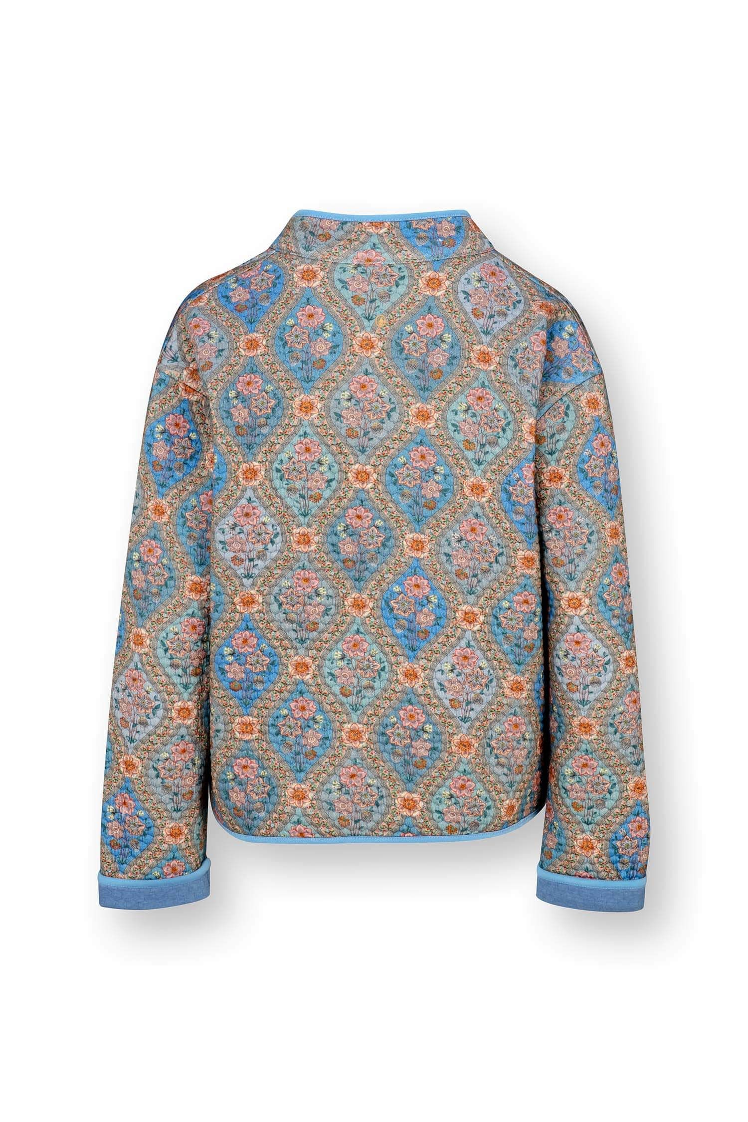 Pip Studio Nova Cardigan Ornamento, modrý