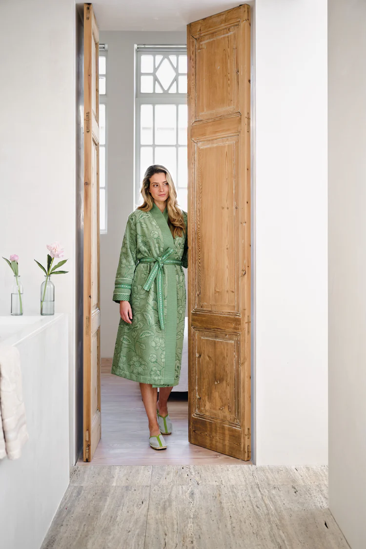 Pip Studio župan Jasmin Jacquard vel. L - zelený