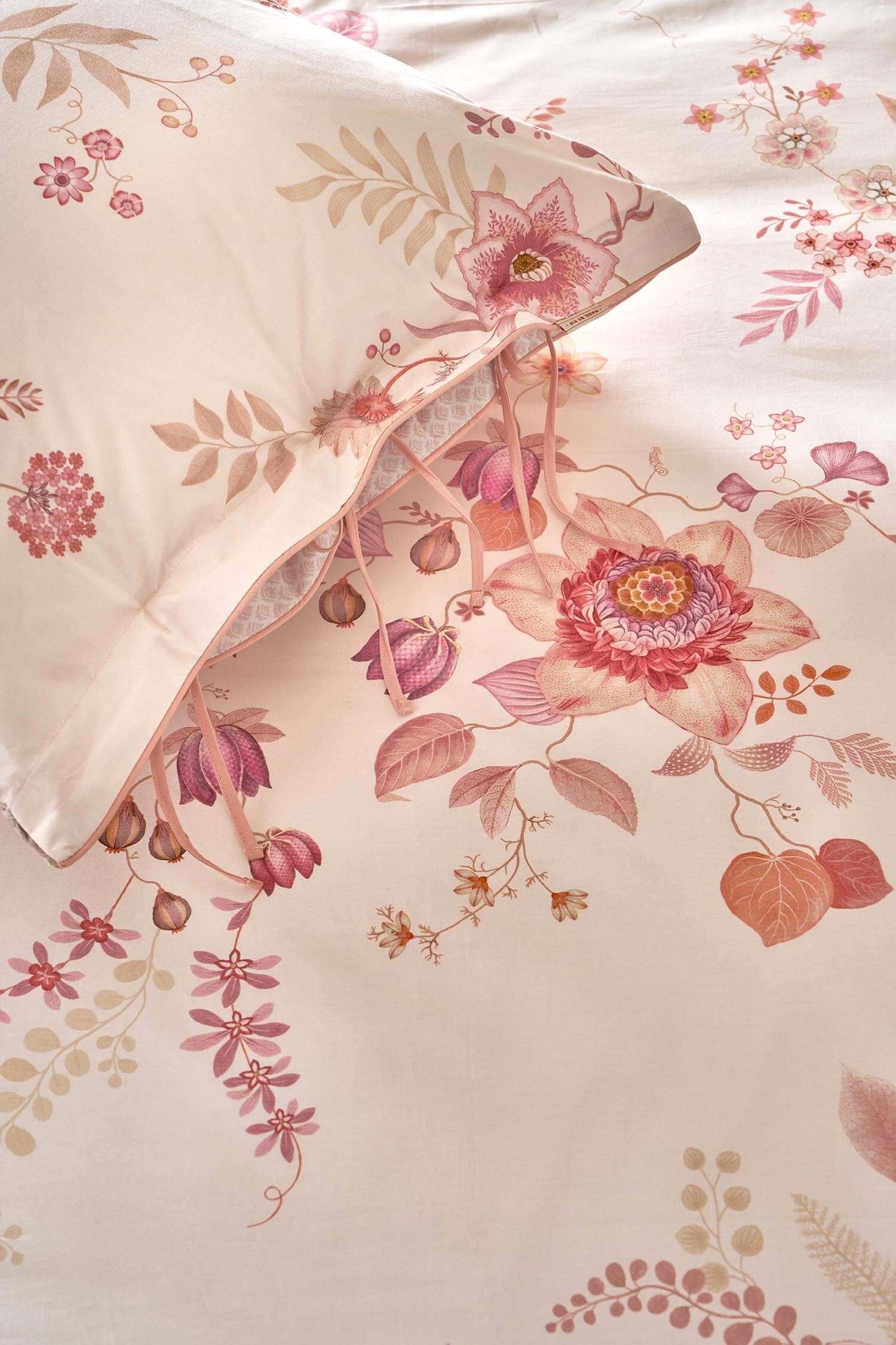 Pip Studio perkálové povlečení Everbloom Light Pink - 140 x 200 cm